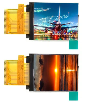 1.8 colių TFT LCD ekranas ekrano spalvinga skydelis Suvirinimo ILI9163C 8 bitų MCU 8080 Sąsaja 128(RGB)*160 Platus Žiūrėjimo