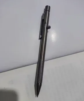1 Gabalas Varžtas Veiksmų Pen Titano Rašiklis Tušinukas su Segtukas Kompaktiškas Dydis EDC Įrankis