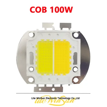 100W COB LED Šaltinis WW CW 2IN1 Šiltai Balta Šalta Balta LED Šaltinis COB Blinder Auditoriją Šviesos COB Par Šviesos