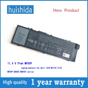 11.4 V 91wh MFKVP Naujas Nešiojamas Baterija Dell Precision 7510 7710 M7710 7720 7520 GR5D3 0RDYCT 451-BBSB serija