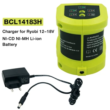 12V-18V Li-ion & Ni-Cd, Ni-MH Baterija, Universalus Įkroviklis Ryobi Vienas+ P100 P103 P105 P107 P108 P118 P110 BPL1820 RB18L50 RB18L60