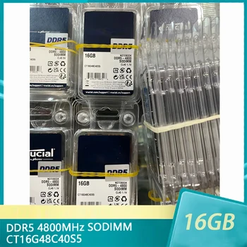 16 GB DDR5 4800MHz SODIMM CT16G48C40S5 1.1 V Laptopo RAM SVARBI Nešiojamojo kompiuterio Atmintį