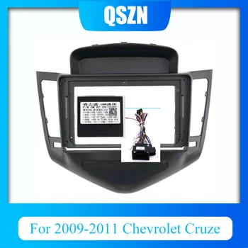 9 colių Automobilinis Radijo fascia Chevrolet Cruze 2009-2011 Galvos Vienetas Įrenginio Remonto Apdailos Rėmas Brūkšnys Rinkinys, Stereo Pultas GPS Bezel