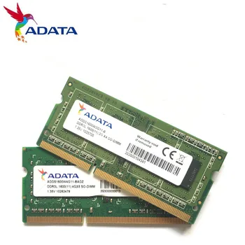 AData 4G 2G 1G PC3L PC3 10600S 12800S DDR3 1600 Mhz 1333 4GB 2GB, 1GB 10600S 12800S Nešiojamas Atminties Nešiojamojo kompiuterio Modulį SODIMM RAM