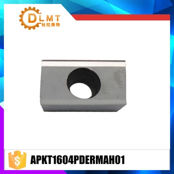 APKT1604 Karbido Frezavimo Intarpai Aliuminio CNC Tekinimo Peilis Staklių Pjovimo Veido Pabaigos Frezavimo Cutter