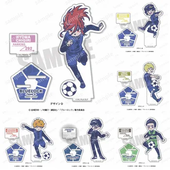 Anime Cartoon Mėlyna Užraktas Stovėti Chigiri Hyouma Isagi Yoichi Bachira Meguru, Žaisti Futbolą, Cosplay Nuolatinis Modelis Plokštelės Laikiklis