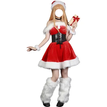 Anime Mano Dress-Up Numylėtinis Kitagawa Marin Cosplay kostiumas Helovinas Kalėdų Vakarėlį Maskuotis Anime Rodo