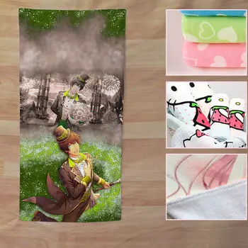Anime Rankšluostį su Mikropluošto, Vonios kambarys Dušo Facecloth, Uta no Prince-sama Cecil Aijima, Naujas
