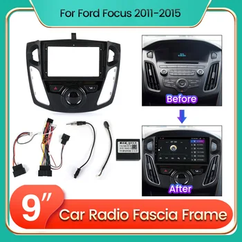Automobilių Fasciją Rėmo Adapteris, Maitinimo Kabelis, Skirtas Ford Focus 3 2012-2015 M. 