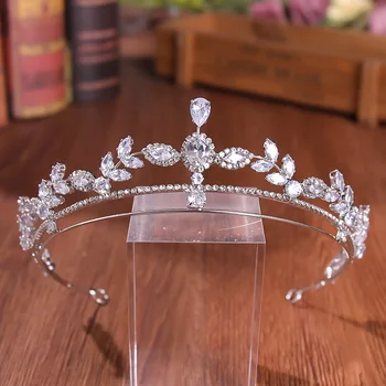 Baroko Derliaus Princesė Queen ' Bridal Crown Galvos Apdangalai Kristalų Tiara Moterų Vestuvių Karūnos Plaukų Suknelė Aksesuarai, Papuošalai