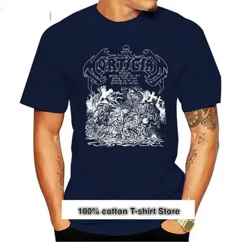 Camiseta MORTICIAN KIRMINŲ para hombre, camisa de DEATH METALO BADND, LIGUISTAS ANGELAS obitario