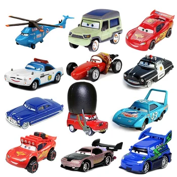 Cars Disney Pixar Automobilių 2 3 Žaibas McQueen Jauniklį Hicks Cruz Lydinio Automobilio Modelio Vaikų Žaislas Automobilis Berniukai Vaikams Dovanų Kolekcija