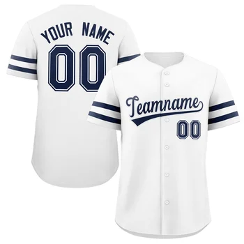Custom Beisbolo Jersey Mygtuką Žemyn Marškiniai Spausdinimo Asmeninį Komandos Pavadinimas ir nr. Vyrams Moterims Jaunimui