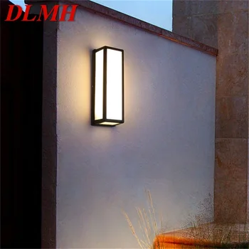 DLMH Klasikinės Lauko Sienos Sconces Šviesos diodų (LED atspari Vandeniui IP65 Lempos Namų Balkono Apdaila