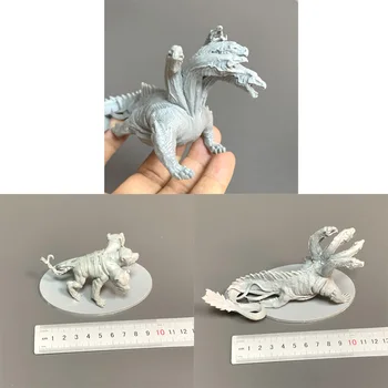Daug 3pcs Pilkas Monstras Miniatiūros Sumos stalo Žaidimas Modelis Gyvūnų Žaislas Retas Vaidmuo Žaisti Žaislų Kolekcija