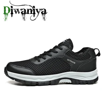 Diwaniya akių vyriški laisvalaikio bateliai vasaros lauko sportiniai bateliai vyrai non-slip alpinizmas vaikščiojimo batai, kvėpuojantis vaikščiojimo batai