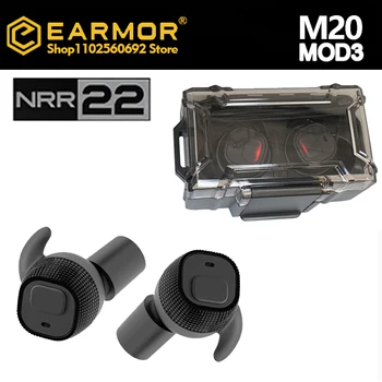 EARMOR-M20 Taktinis In-Ear Ausines, Elektroninių Fotografavimo Ausų, Karinių Ryšių Ausines, Klausos Apsauga