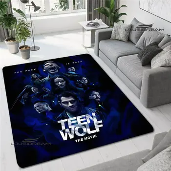 Filmo Teen Wolf Spausdinimo Kilimų Mados jogos kilimėlis neslidus kilimų Fotografijos prop gimtadienio dovana plotas kilimas