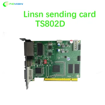 Geriausia pardavimo LINSN siųsti kortelės TS802D už spalvotas led ekranas vaizdo dalių sistemos valdytojas