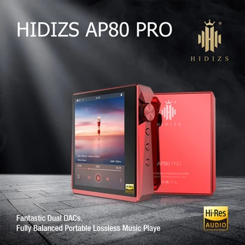 Hidizs MP3 Grotuvas HiFi dual ESS9218 AP80PRO 