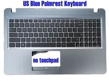 JAV Mėlyna Palmrest klaviatūros Asus F540M F540MA F540MB F540S F540SA F540SC F540L F540LA F540LJ F540Y F540YA