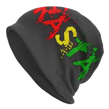 Jamaikos Reggae Gorro Rasta Stiliaus Cappello Bžūp Mados Lauko Skullies Beanies Skrybėlę Unisex Suaugusiųjų Šiltas Dual-naudoti variklio Dangčio Megzta kepurė