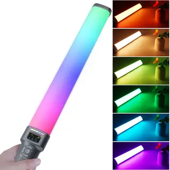 KIMRIG W270 Nešiojamą RGB Spalvinga Stick Šviesos 19.68 colių Handheld LED Užpildyti Šviesos Lazdelė CRI95+ 2500K-9000K Fotografijos Studijoje Lempos