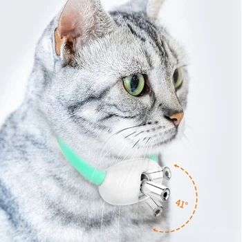 Katė Žaislas Dantį Pažangus Automatinis Lazerio Kačių Antkaklis Elektros USB Įkrovimo Kačiukas Juokingas Žaislai, Interaktyvus Žaislas Naminių Reikmenys