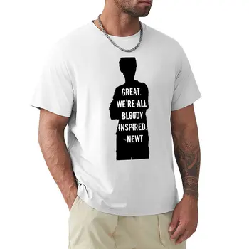 Kruvinas Įkvėpė T-Shirt užsakymą marškinėliai prakaito marškinėliai kawaii drabužius graphic t shirt mens čempionas t shirts