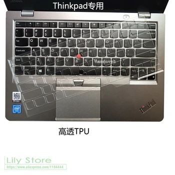 Lenovo ThinkPad L390 L380 T480 T480s T470 T470s Jogos 2rd/3 2018/2017 thinkPad X1 Carbon TPU Klaviatūros Dangtelio Raštas