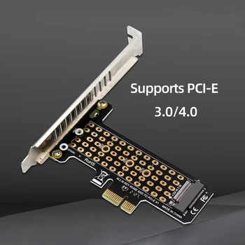 M. 2 NVME Į PCIe4.0 X1 Kietojo Disko Adapteris Kortelę su Šilumos Kriaukle Plėtimosi Kortelės Adapteris M Klavišą M. 2 NVME SSD 2230/2242/2260/2280