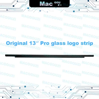 MACGOUZI Originalus visiškai NAUJAS LCD Priekinio Stiklo Apdaila Bezel Logotipas Padengti Suderinamas su 
