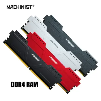 MACHINISTA DDR4 RAM ECC Atminties 8GB 16GB 2133/2666MHz KOMPIUTERIO Paramos RS9 PR9 MR9A K9 x99 plokštė ir Pan.