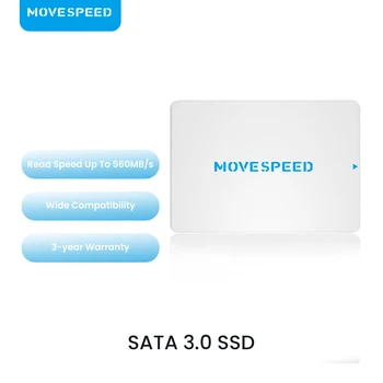 MOVESPEED SATA 3.0 SSD 4T 2TB 1 TB Vidinio Kietojo Disko 512 GB 256 GB 128GB SSD SATA III Kietajame Diske Notebook Laptop