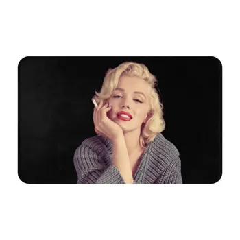 Marilyn Monroe 3D Minkštas neslidus Kilimėlis Kilimas Kilimas Pėdos Padas Derliaus Marilyn Monroe 50S Aktorė Grožio Įžymybių Filmus Seksualus Burbulas