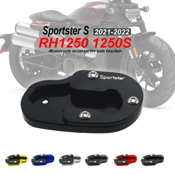 Motociklo CNC Atramą Pėdų Pusėje Stovi Pratęsimo Trinkelėmis Plokštė Padidinti Už Harley Sportster S 1250 RH1250 2021