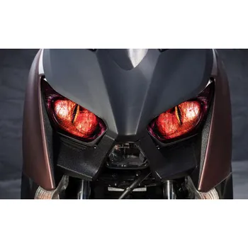 Motociklų Aksesuarų priekinis žibintas Apsaugos Lipdukas, priekinis žibintas Lipdukas, skirtas Yamaha Xmax 300 Xmax 250 2017 m. 2018 m B