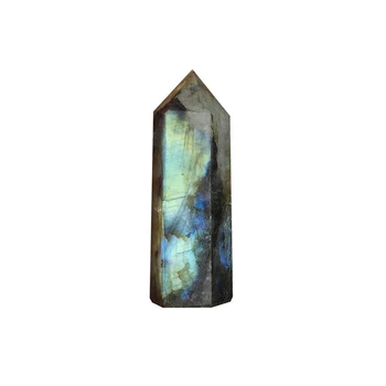 Mėnulio akmuo Kristalas Skiltyje Gamtos Labradoras Kvarco Obeliskas Kristalų Skiltyje Lazdele Taško Gydymo Akmuo Namų Dekoro 5-6cm
