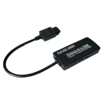 N64 AV S-Video HDMI Suderinamus Konverteris Konversijos Adater Kabelis, AV Adapteris