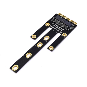 NAUJAS Mini PCIE, kad NVME Adapteris Mini PCIE, kad M2 MINI PCI-E NVME Konvertuoti Kortelės Stove Paramos 2230 2242 2260 2280 NVME PCIE SSD M2