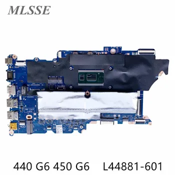 Naudojami HP ProBook 440 450 G6 Laptop Plokštės Su i5-8265U L44883-601 L44883-001 DAX8JMB16E0 DDR4 MB 100% Patikrintas Greitas Laivas