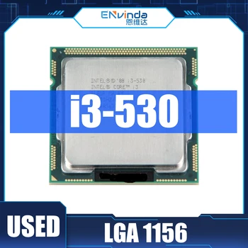 Naudoti Originalus intel I3 530 Procesorius Core I3-530 CPU/ 2.93 GHz/ LGA1156 /4 MB/ Dual-Core Paramos Plokštė H55