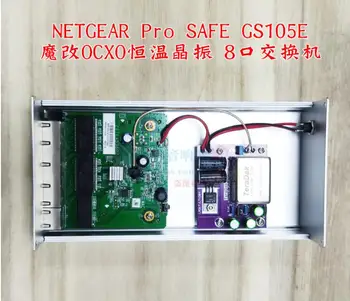 Naujas atnaujinti TeraDak Netgear GS105E 5-port 1000M Gigabit tinklo valdymo jungiklis magija atnaujinti atnaujinti OCXO kristalų laikrodžių osciliatoriai