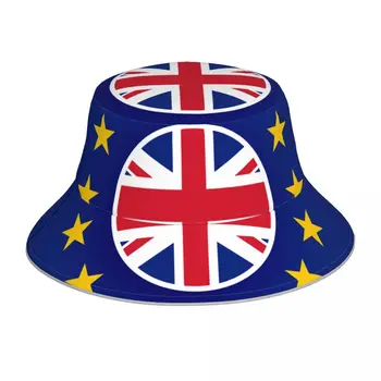 Naujas Žvejo Skrybėlę Unisex Mados UK, didžiosios Britanijos Vėliava Bob Bžūp Vėjo lauko Atspindintis Kibiro Kepurę