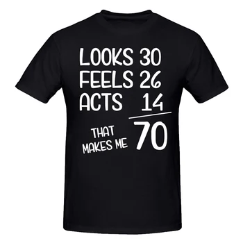 Naujovė Nuostabus 70 Metų amžiaus 70 Gimęs 1953 T Shirts Streetwear Trumpas Rankovės Gimtadienio Dovanos Vasaros Stiliaus T-shirt Mens Drabužiai
