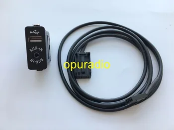Nemokamai shippingBrand naujas Opuradio GPS Navigacijos USB, AUX-in Kištukinis Adapteris Pajungti kabelių linijos BMW E39 E46 E38 E53 X5
