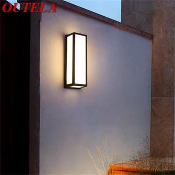 OUTELA Klasikinės Lauko Sienos Sconces Šviesos diodų (LED atspari Vandeniui IP65 Lempos Namų Balkono Apdaila