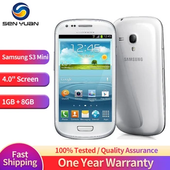 Originalus Samsung I8190 Galaxy S III S3 Mini 3G Mobilusis Telefonas 4.0