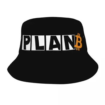 Pasirinktinis Planas B Laiko Bitcoin Kibiro Kepurę Moterų, Vyrų Mados Vasaros Lauko Saulės BTC Kriptografijos Monetas, Žvejo Kepurė