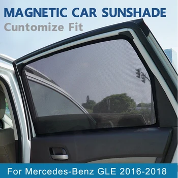Pasirinktinis tilptų Magnetinio Automobilių Šoninio Lango Stoglangis Akių Atspalvį Mercedes-Benz GLE 2016-2018 Automobilis, Užuolaida skėtį nuo saulės Akių